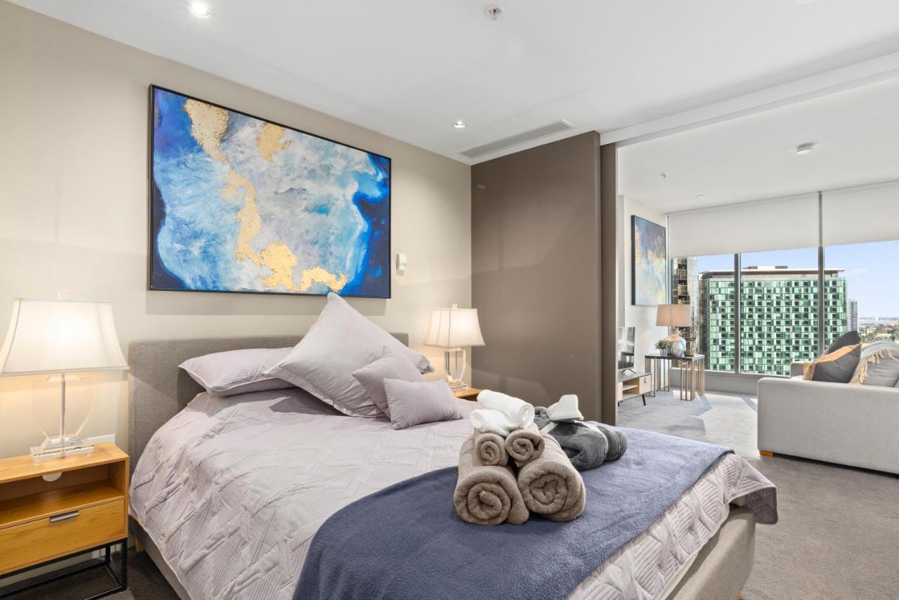 Sophisticated Designer Condo W River & City Views Melbourne Eksteriør bilde