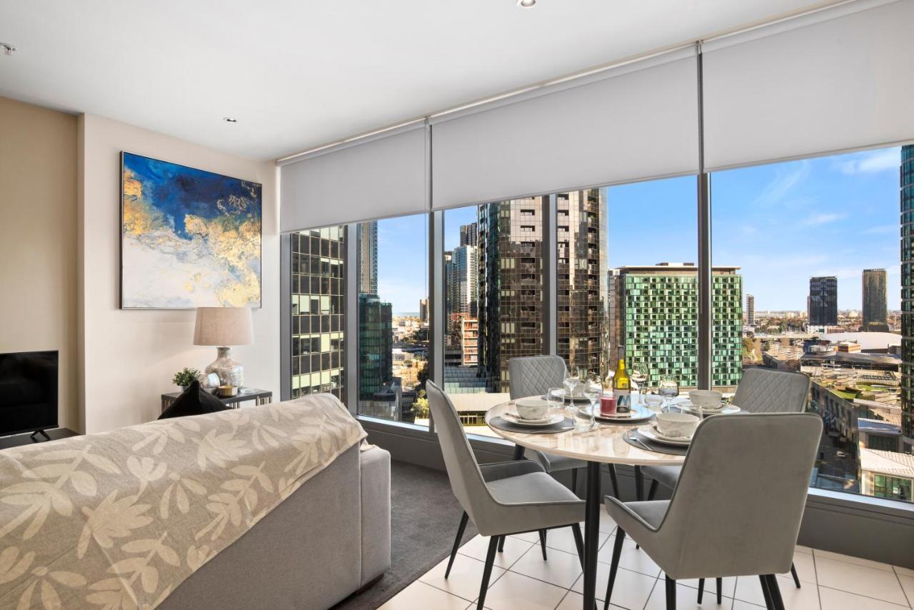 Sophisticated Designer Condo W River & City Views Melbourne Eksteriør bilde