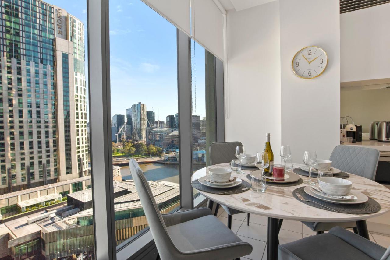 Sophisticated Designer Condo W River & City Views Melbourne Eksteriør bilde